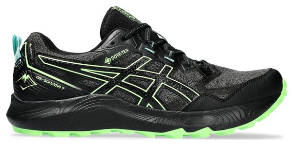 Asics Gel Sonoma 7 GTX Trail Running Shoes Black Green