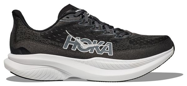 Hoka Mach 6 Running-Schuhe Schwarz/Weiß Herren