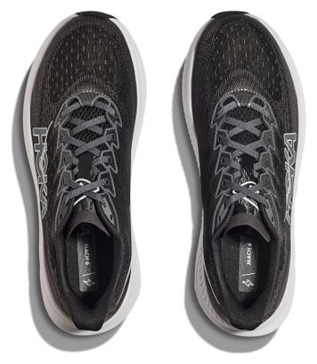 Hoka Mach 6 Running-Schuhe Schwarz/Weiß Herren