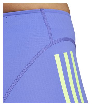 H24 Mini short adidas adizero Promo Bleu Vert Femme