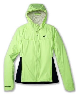 Veste imperméable Brooks High Point Waterproof Jaune Femme