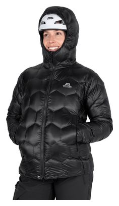 Mountain Equipment Xenith Hooded Down Jacket, Black, Women's