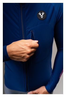 LeBram Training Women's Long-Sleeve Thermal Shirt, Navy Blue