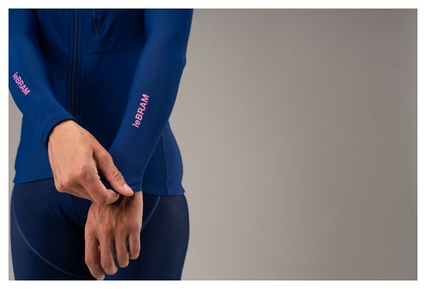 LeBram Training Women's Long-Sleeve Thermal Shirt, Navy Blue