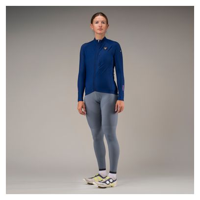 LeBram Training Women's Long-Sleeve Thermal Shirt, Navy Blue