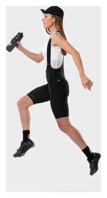 Cuissard vélo court femme Cyclisme SRX Aero Race Noir