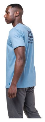 T-Shirt Mountain Equipment Everest Bleu Homme 