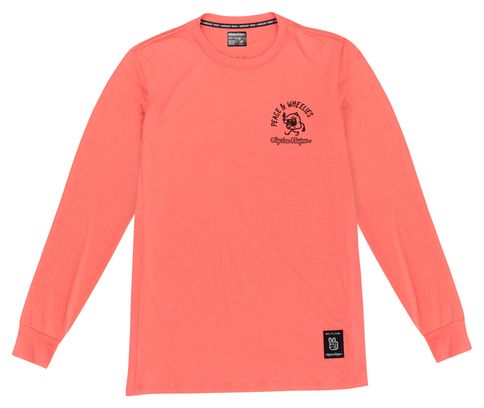 Troy Lee Designs Skyline Ride Orange T-shirt lange mouwen