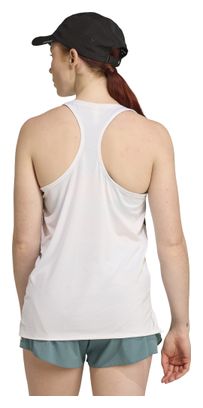 Débardeur adidas Adizero Archive Blanc/Vert Femme