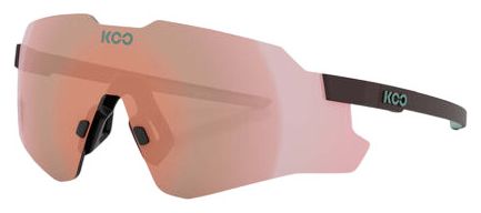 Gafas de sol unisex KOO Nebula Chocolate Matt / Rose Gold Mirror