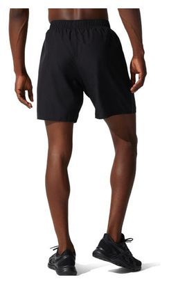 Asics Core Run 7in 2-in-1 Shorts Zwart