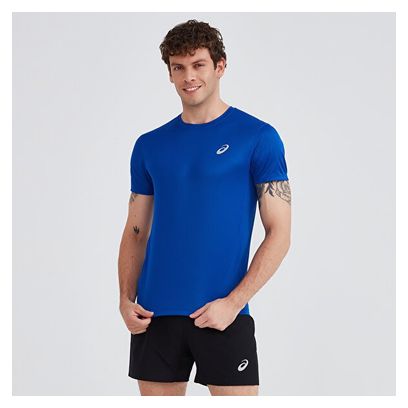 T-Shirt Asics Core Run Bleu