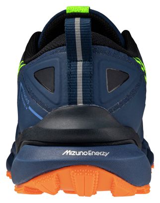 Chaussures Trail Mizuno Wave Daichi 9 Bleu/Orange Homme