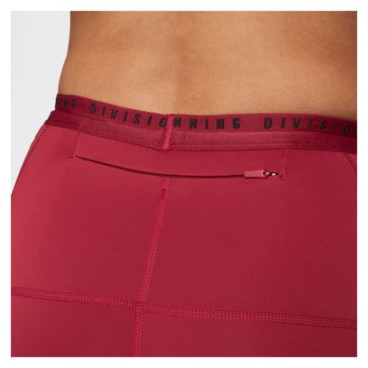 Nike Women&#39;s Dri-Fit Run Division Red Long Tight