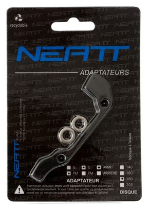  Adattatore Freno Anteriore NEATT 180 mm IS/PM