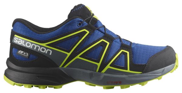 Salomon Speedcross CSWP Junior Bleu Jaune Enfant