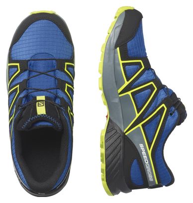 Salomon Speedcross CSWP Junior Bleu Jaune Enfant