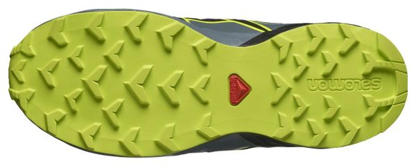 Salomon Speedcross CSWP Junior Bleu Jaune Enfant