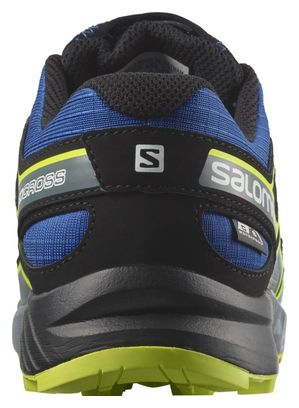 Salomon Speedcross CSWP Junior Blau Gelb Kinder