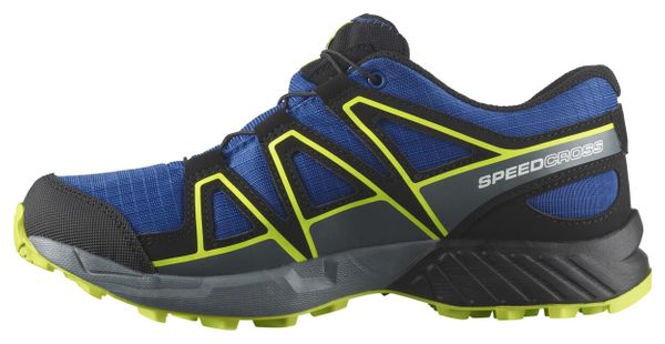 Salomon Speedcross CSWP Junior Bleu Jaune Enfant