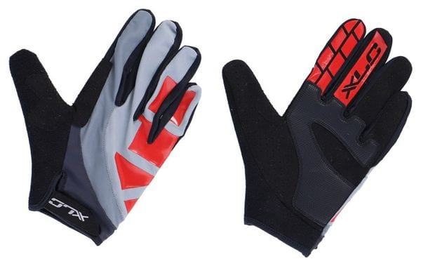 XLC CG-L13 Gloves Red / Grey / Black