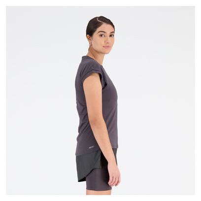 New Balance All Terrain Trail Women's Short Sleeve Jersey Grey