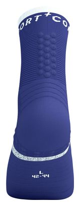 Chaussettes Compressport Pro Marathon V2.0 Bleu/Blanc