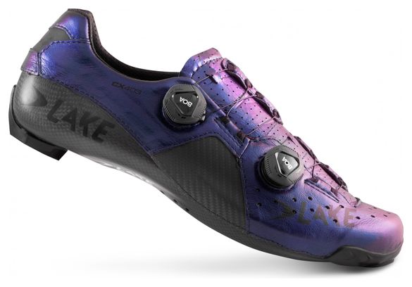 Chaussures de Route Lake CX403 Chameleon Bleu / Noir