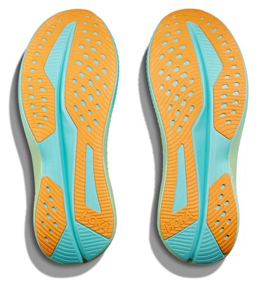 Blue/Green Hoka Mach 6 Running Shoes for Men