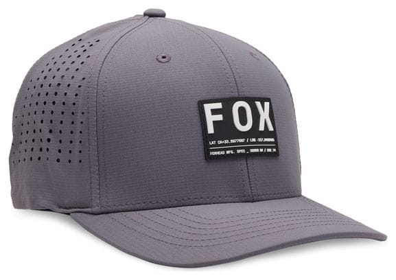 Casquette Fox Non Stop Tech Flexfit Gris