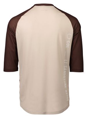 Poc MTB Pure Beige/Brown 3/4 Sleeve Jersey