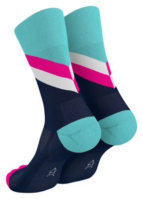 Chaussettes Incylence Ultralight Apex Bleu/Rose