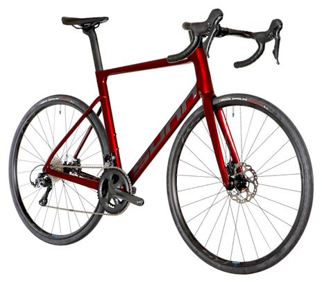 Bicicleta de exposición - Sunn Asphalt S3 Bicicleta de carretera Shimano Tiagra 2x10V Rojo brillante 2023 XL