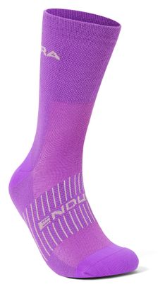 Calzini Endura Coolmax Race da donna viola/grigio/nero (confezione da 3)