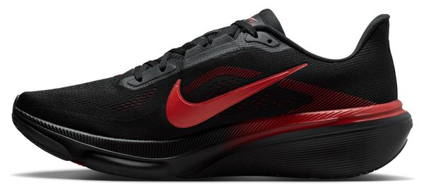 Nike Pegasus 42 hardloopschoenen, zwart/rood, heren