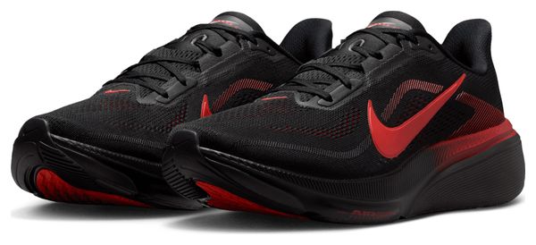 Nike Pegasus 42 hardloopschoenen, zwart/rood, heren