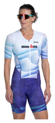 Muta trifonzionale Zoot LTD Triathlon Aero Full Zip Ironman Stratos da donna