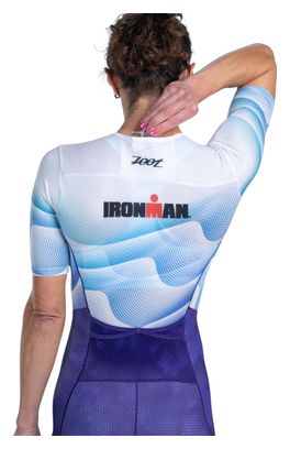Muta trifonzionale Zoot LTD Triathlon Aero Full Zip Ironman Stratos da donna