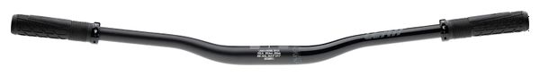 Leatt Launch Control 6.0 Handlebar and Grips Kit, 31.8 mm, Black