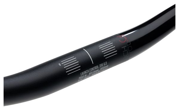 Leatt Launch Control 6.0 Handlebar and Grips Kit, 31.8 mm, Black