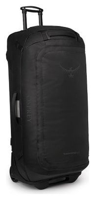 Borsa da viaggio Osprey Transporter Wheeled Duffel 120 nera
