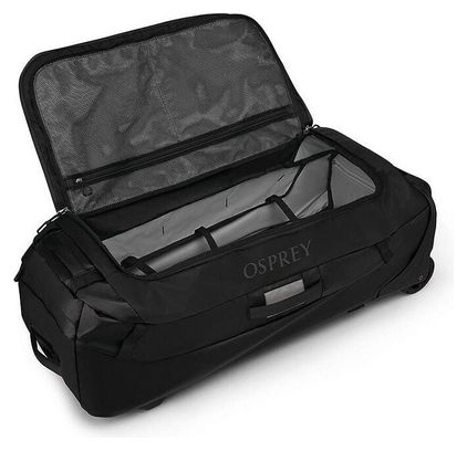 Borsa da viaggio Osprey Transporter Wheeled Duffel 120 nera