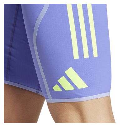 H24 Culote adidas adizero Promo Azul/Verde Hombre