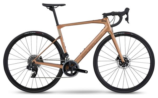 Produit Reconditionné - Vélo de Route BMC Roadmachine Four Sram Rival eTap AXS 12V 700 mm Marron 2023