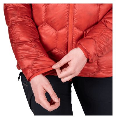 Mountain Equipment Xenith Hooded Down Jacket, Red, Women's