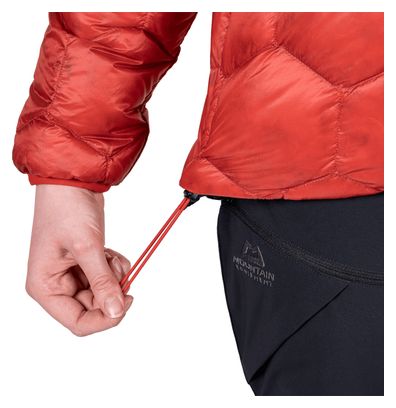 Mountain Equipment Xenith Hooded Down Jacket, Red, Women's