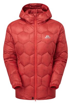 Mountain Equipment Xenith Hooded Down Jacket, Red, Women's