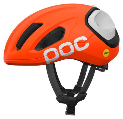 Casque Route POC Amidal Mips Orange/Bleu