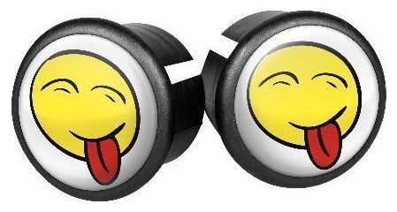 Embouts de guidon vélo  vélo  vélo  - smiley