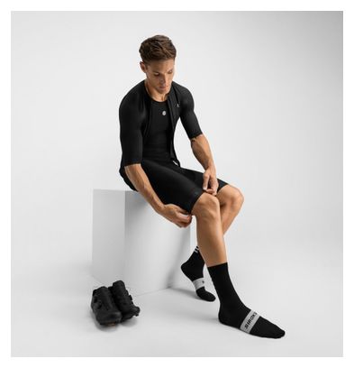 Cuissard vélo court homme Cyclisme SRX Elite Noir